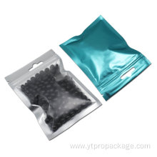 sachet packet zipper bag with bottom open